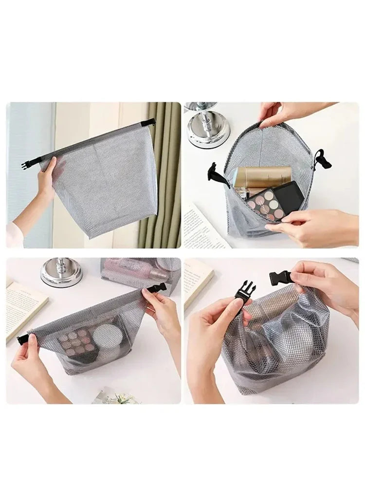 Waterproof Beauty Tote – For Makeup, Toiletries & Travel